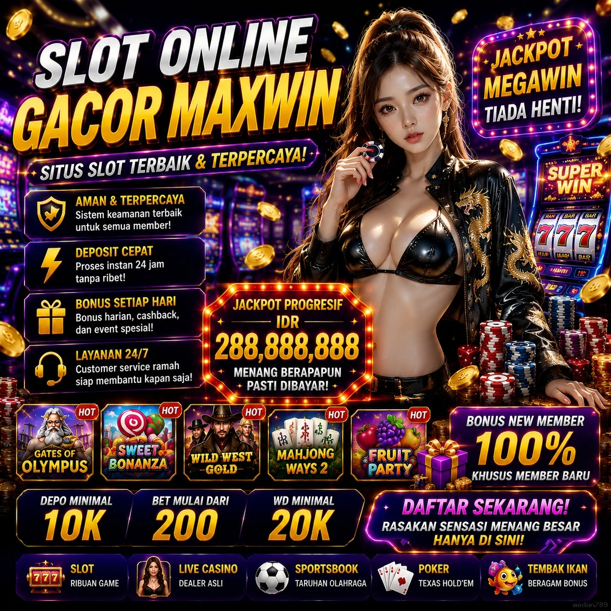 Login medan789 Sekarang Fitur Melimpah
