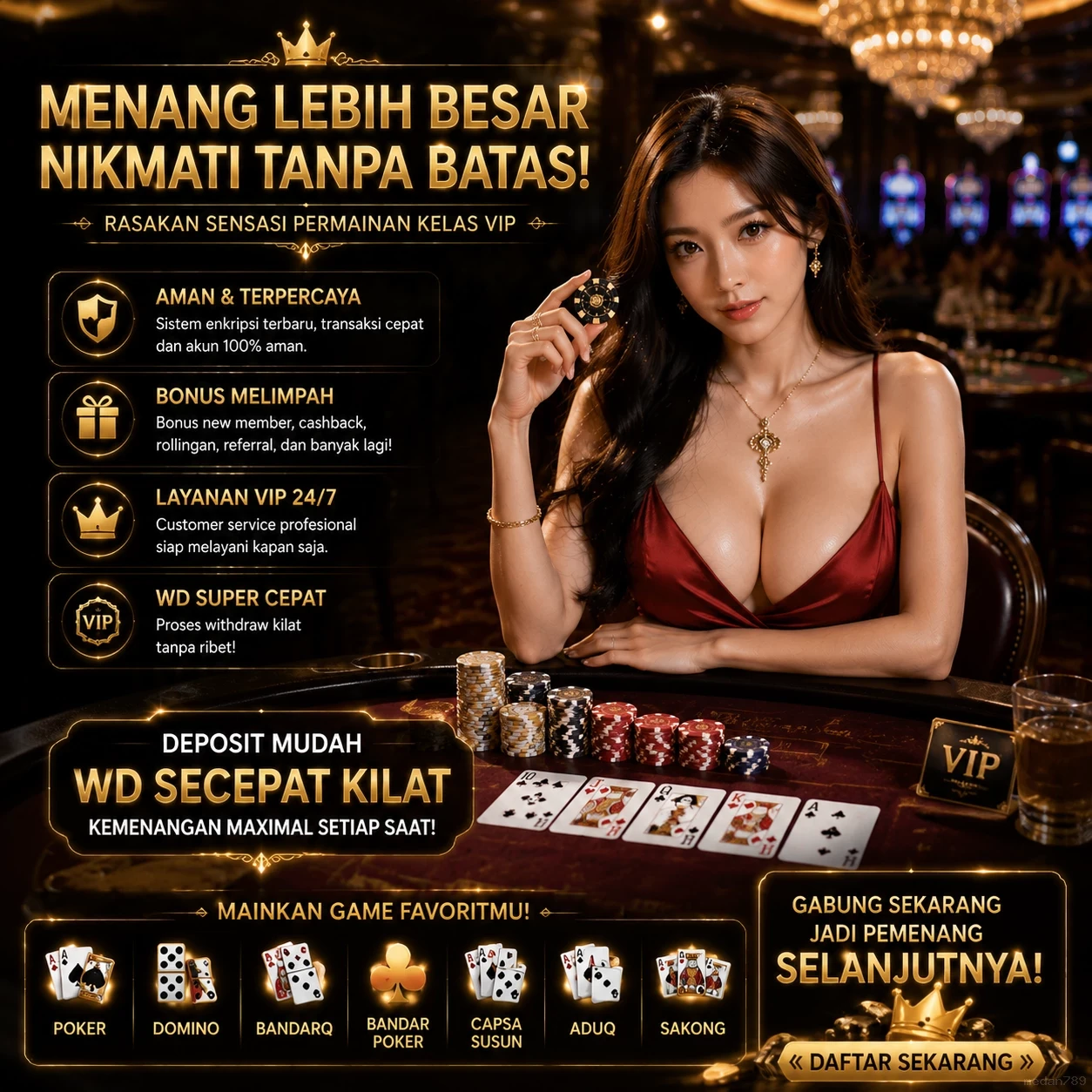 Akses medan789 Pengguna Aktif Premium screenshot